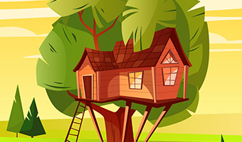 Treehouse vector